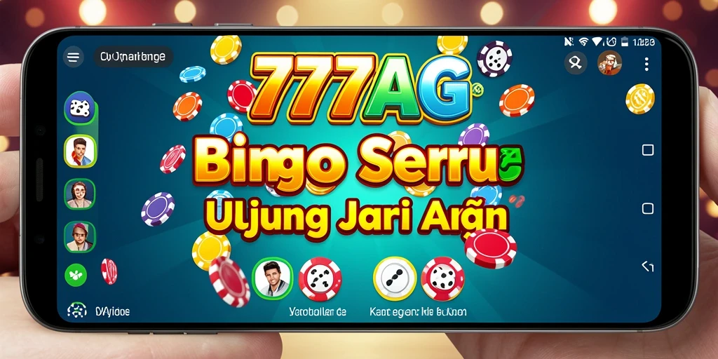 Screenshot gameplay Bingo yang menampilkan kegembiraan permainan.