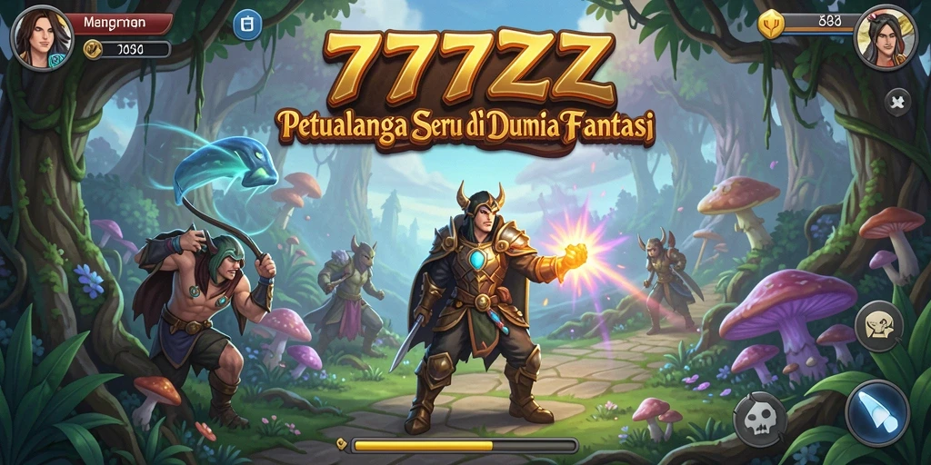 Tampilan gameplay 777ZX yang menakjubkan saat menjelajahi dunia penuh petualangan.