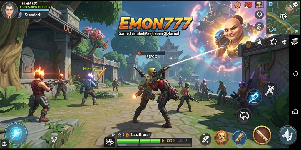 Tangkapan layar gameplay EMON777 menampilkan misi simulasi yang menarik.
