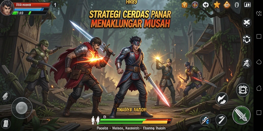 Tampilan gameplay HR89 dengan strategi dan taktik yang mendalam.