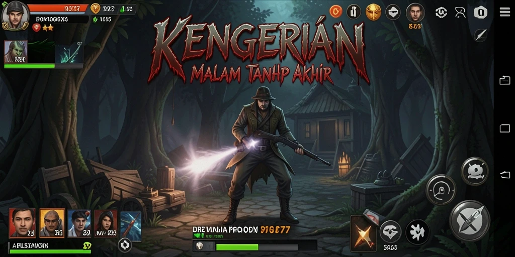 Tangkapan layar POROS77 yang menunjukkan momen menegangkan dalam gameplay.
