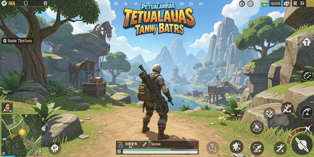 Tampilan gameplay <strong>R6R6</strong> dalam dunia terbuka yang memukau.