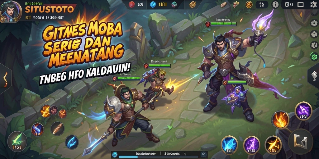 Tampilan gameplay seru dalam SITUSTOTO, pertarungan yang mendebarkan.