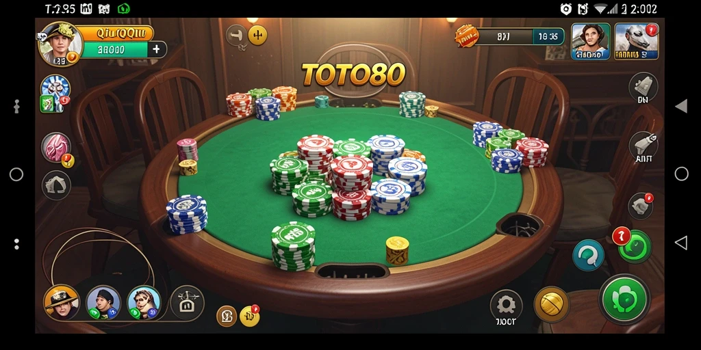 Tampilan gameplay TOTO80 yang menarik dan seru.